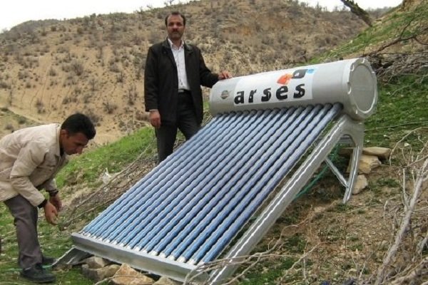 آبگرمکن خورشیدی در زنجان