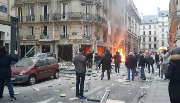 انفجار در پاریس