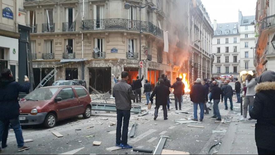 انفجار در پاریس