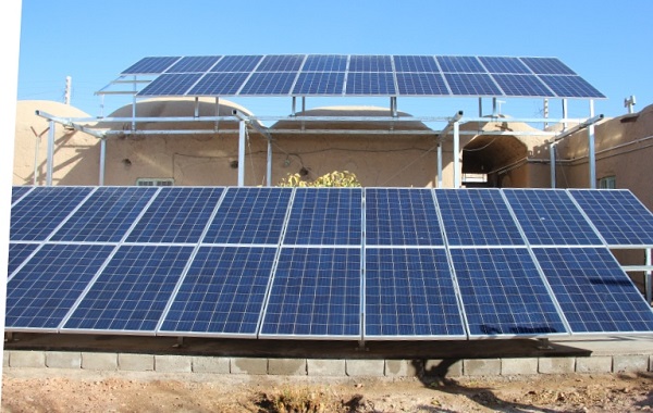نیروگاه خورشیدی در روستای شمیرانات