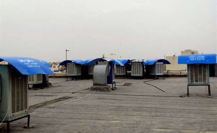 مراقبتهای زمان راه‌اندازی کولر آبی