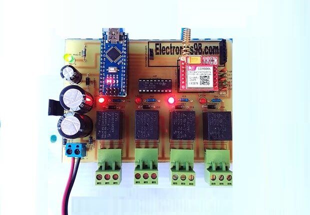 چگونه وسایل برقی را با پیامک کنترل کنیم؟