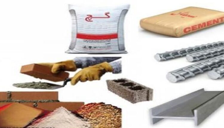 قیمت انواع سیمان و گچ در شهریور
