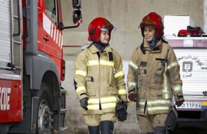 ایستگاه زنان آتش نشان در ایران! 