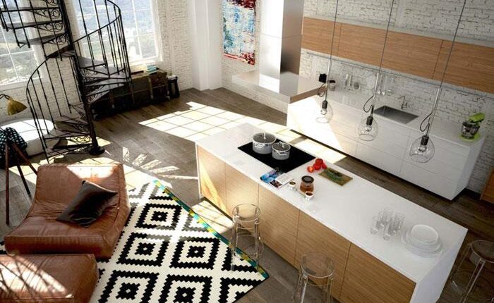 تاسیسات کار خود باشیم/ بازسازی آپارتمان ها کوچک را باهم بیاموزیم