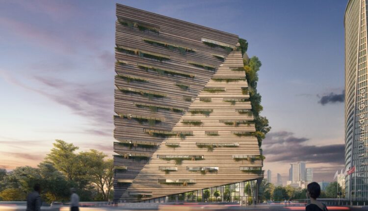 برنده طراحی بلندترین آسمانخراش اروپا