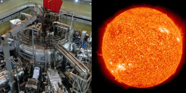 خورشید مصنوعی چینی‌ها دو دقیقه در دمای 120 میلیون درجه دوام آورد