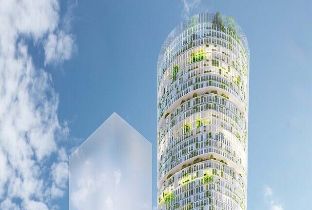 مزرعه آسمانخراش عمودی ساخته شد!