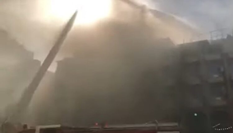 آخرین خبر از سرنوشت هتل دچار حریق شده تهران