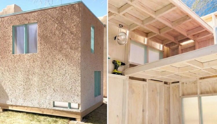 ساخت خانه مسکونی با استفاده از کاغذهای باطله!