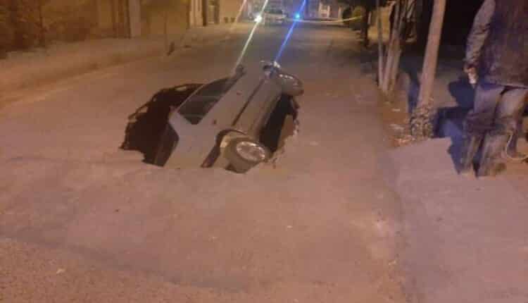 خسارت به تاسیسات ناشی از نشست زمین