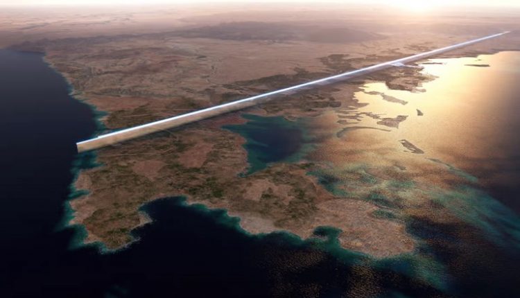 پیشرفت غیرقابل باور عربستان با شهر آسمانخراشها در بیابان+عکس