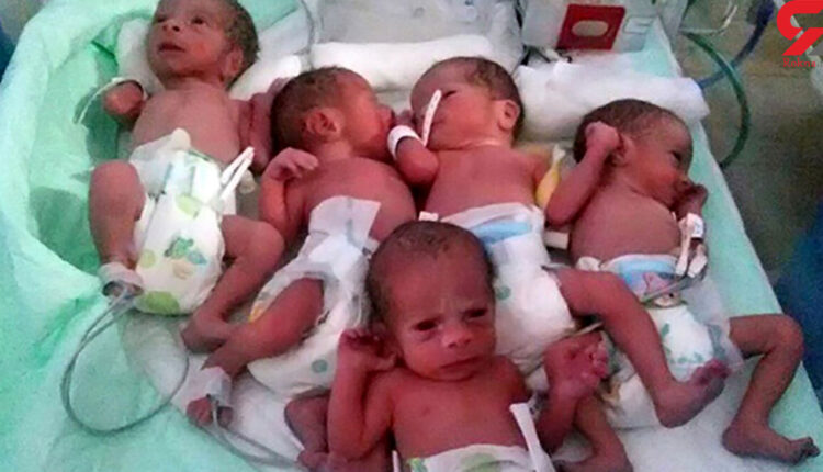 خانواده پنج قلوهای گنبد کاووسی صاحبخانه شدند