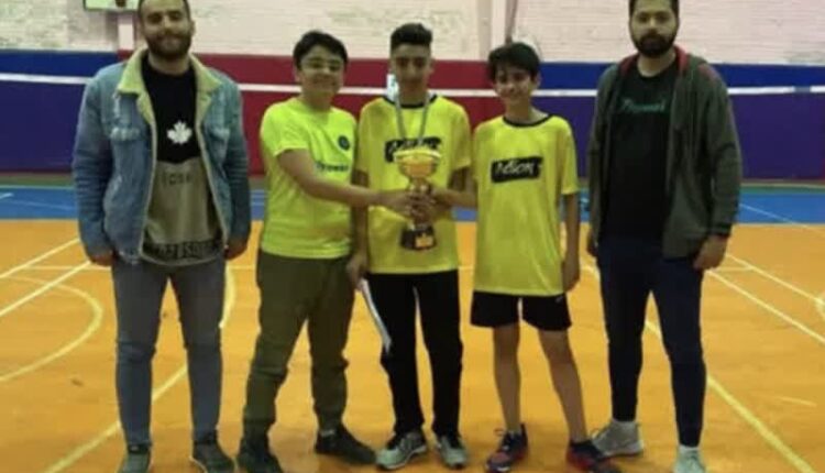 کسب عنوان نایب قهرمانی دانش آموزان پردیسی در رشته بدمینتون