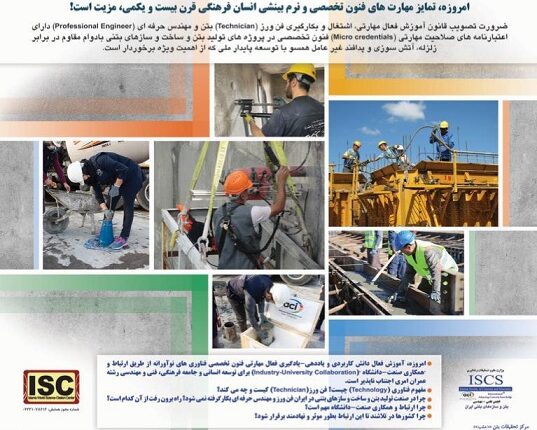 برگزاری بیست و ششمین همایش ملی سالیانه انجمن علمی بین المللی بتن آمریکا – ACI) )