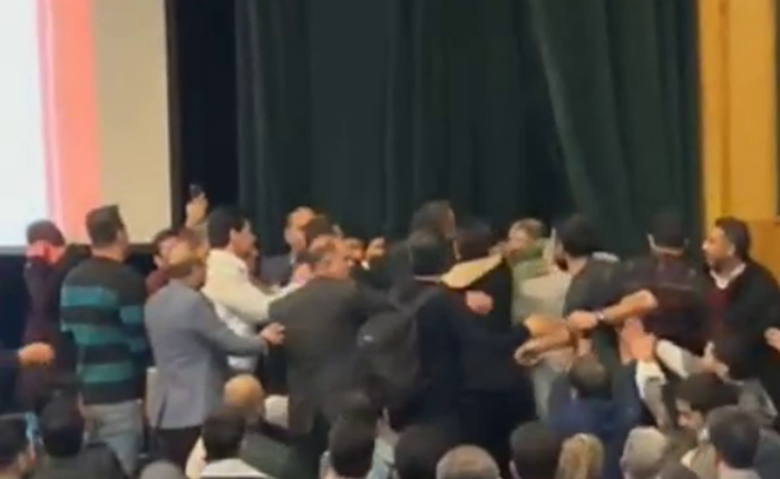 تشنج و درگیری در انتخابات نظام مهندسی استان البرز