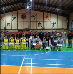 مسابقات بدمینتون پردیس