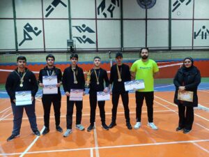 قهرمانی بدمینتون باز پردیسی