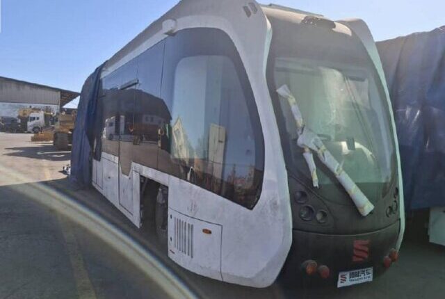 ورود اولین تراموا به تهران تا فردا+عکس